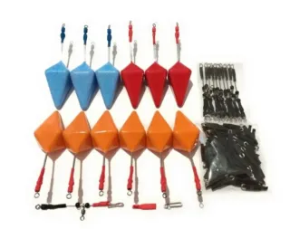 14 plomos de pesca Surfcasting, grapas, urfes.