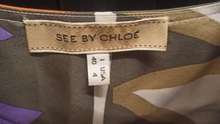 Brusa / blusa de seda, marca Cloé