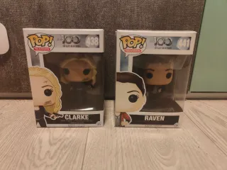 Pack Funko Pop The 100 Clarke y Raven