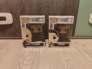 Pack Funko Pop The 100 Clarke y Raven