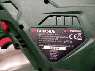 Mini motosierra Parkside 20V