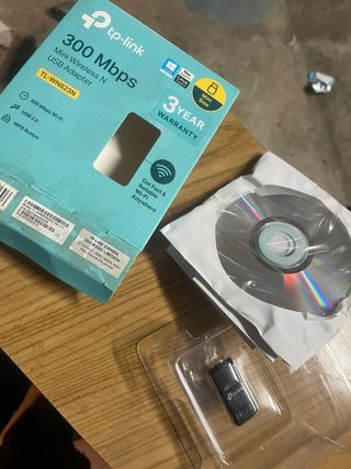 Adaptador USB TP-Link 300 Mbps Mini Wireless N