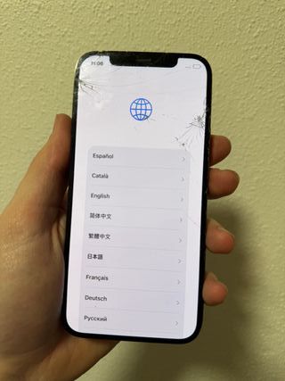 Schermo iPhone 12 Pro Originale Rotto