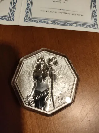 Onza de Plata Germania Mint Witchcraft Herbalist