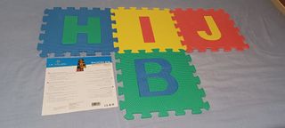 Alfombra Puzzle Goma EVA Letras 26 Piezas