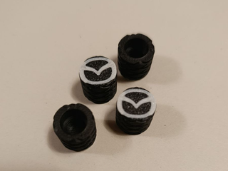 8 tapones Rueda Coche