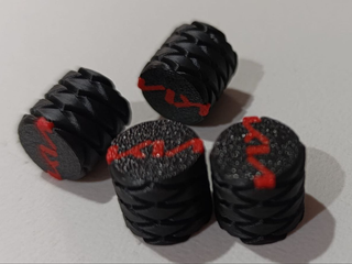 8 tapones Rueda Coche