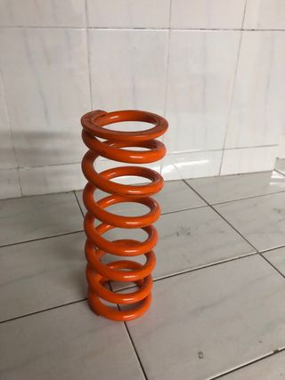 Muelle Suspensión Trasera Naranja