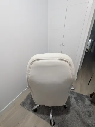 Silla de oficina/escritorio blanca