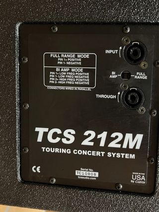 Monitor Profesional TCS 212M Touring ook