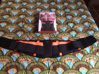 Faja Lumbar ANDOPPSYCHE Negra/Naranja Talla L