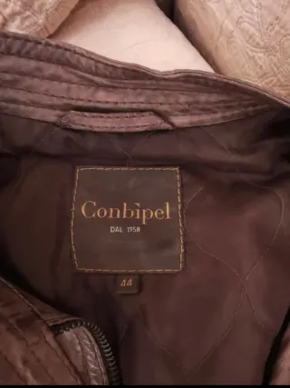 Giubbotto donna pelle marrone