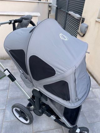 Bugaboo Donkey 3 Silla Gemelar Gris