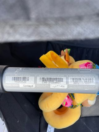 Bugaboo Donkey 3 Silla Gemelar Gris