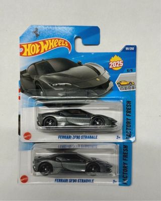 X2 Hot Wheels Ferrari SF90 Stradale 2025