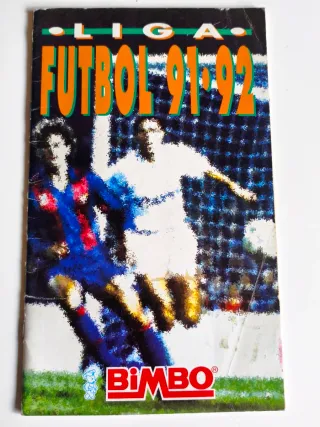 Álbum cromos Bimbo Fútbol 91-92