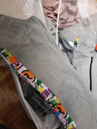 Chándal Puma Mujer Gris Multicolor