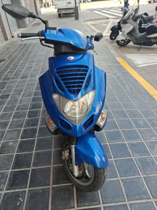 Moto B&W 250 Scooter Azul Automática