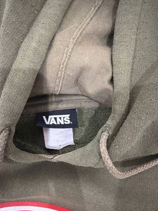 Sudadera Vans Verde Talla M