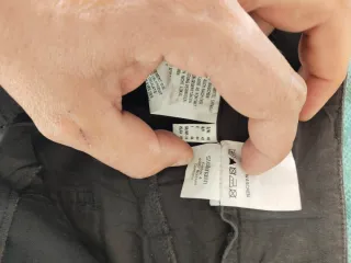 Falda larga marrón mujer