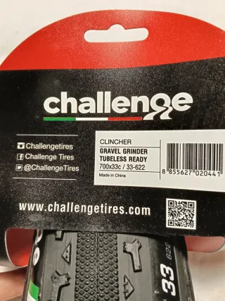 Neumáticos Challenge gravel/ciclocross