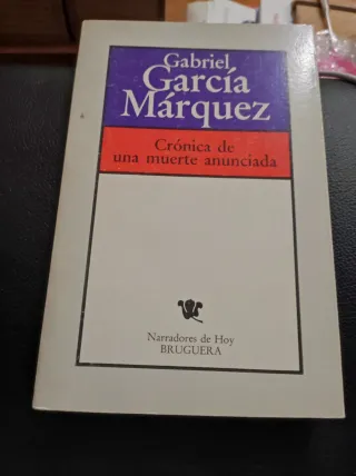 Crónica de una muerte anunciada", G.Marquez