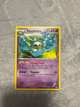 Carta Pokémon Reuniclus Shiny