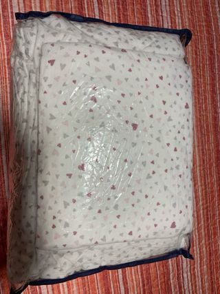 Set Matrimoniale Flanella Cuoricini