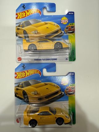 X2 Hot Wheels Ferrari F40 Competizione 198/250