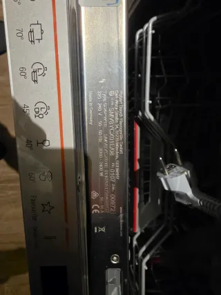 Lavavajillas Integrable Bosch Serie 8