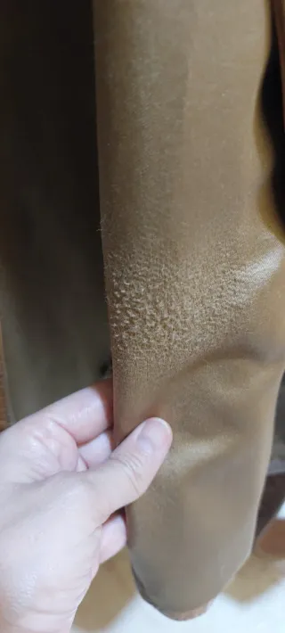 Gabardina de Piel Imperio Clandestino Marrón