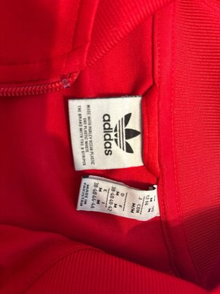 Sudadera Adidas Roja Unisex