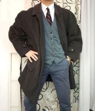 Cappotto Loden Alpen Tyrol Echter Vintage xl lana