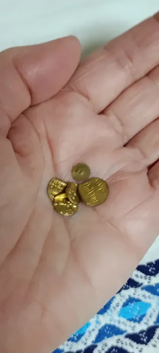 Báscula antigua para metales preciosos