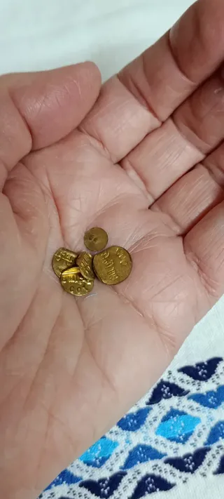 Báscula antigua para metales preciosos