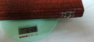 Báscula antigua para metales preciosos