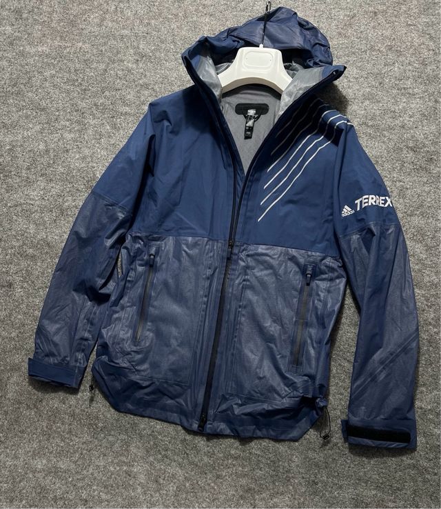 Chaqueta Adidas Terrex Running Azul