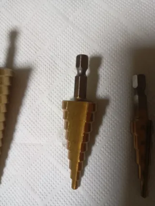 Brocas escalonadas HSS (3 uds)