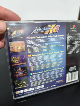 Mega Man X6 PS1 PlayStation PAL ita