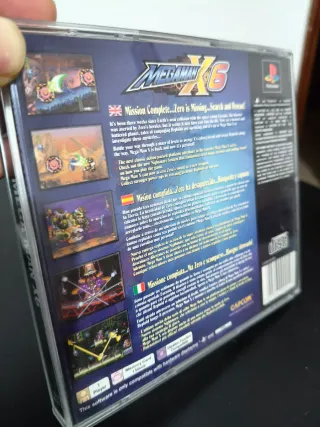 Mega Man X6 PS1 PlayStation PAL ita
