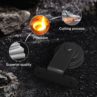 TSMST 5FT/152CM Herraje para Puerta Corredera Kit