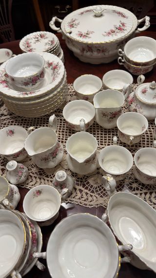 Vajilla Royal Albert Porcelana 100 Piezas
