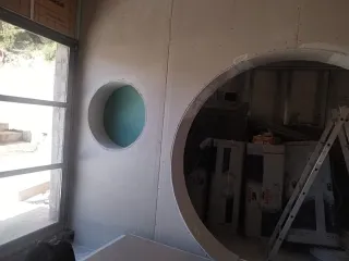 Pladur y juntas pintura