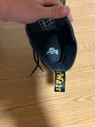 Botas Dr. Martens Negras Cremallera