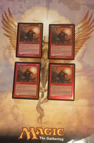 Magic Spitting Earth 4 carte Settima Edizione