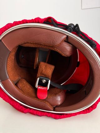 Casco Bell Bullitt Retro Beige/Rojo