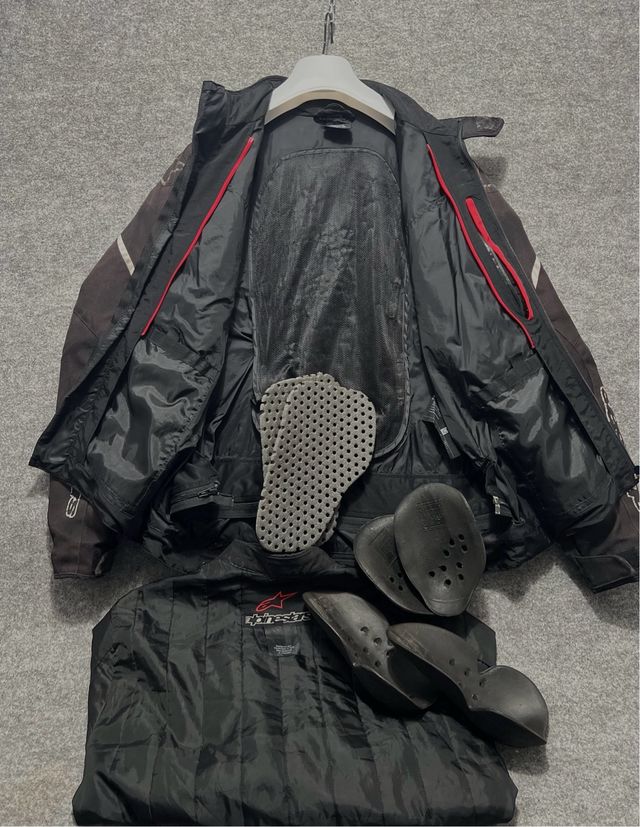 Chaqueta Moto Alpinestars Negra