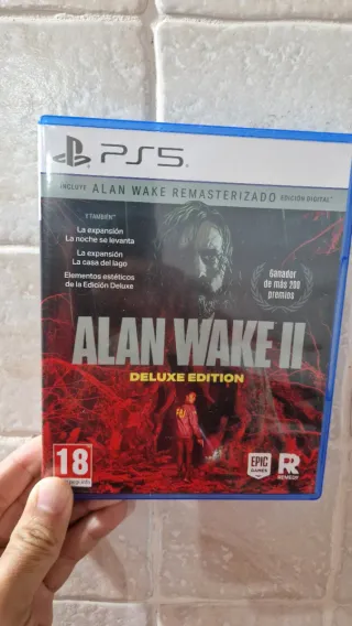 Alan Wake 2 Deluxe Edition PS5 Incluye DLC