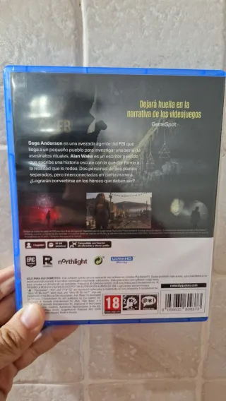 Alan Wake 2 Deluxe Edition PS5 Incluye DLC