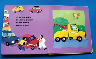 Libro puzzle “¡Niiino, niino!” con 5 puzzles